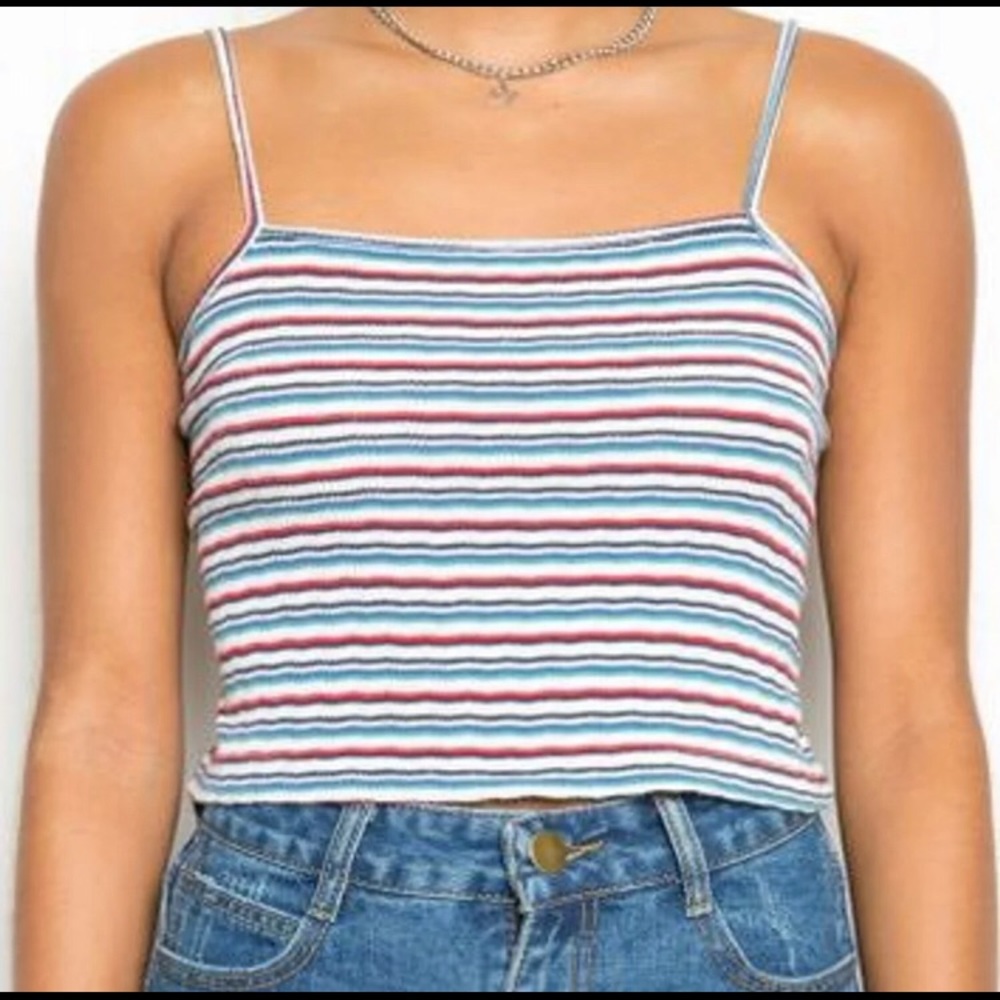 Brandy Melville Striped Faye Tank